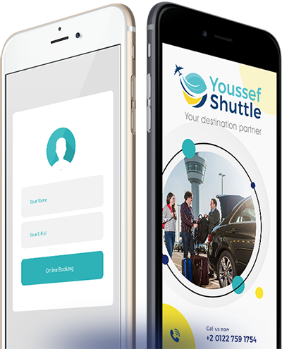 Book your Transfer from Mobile with Youssef Shuttle