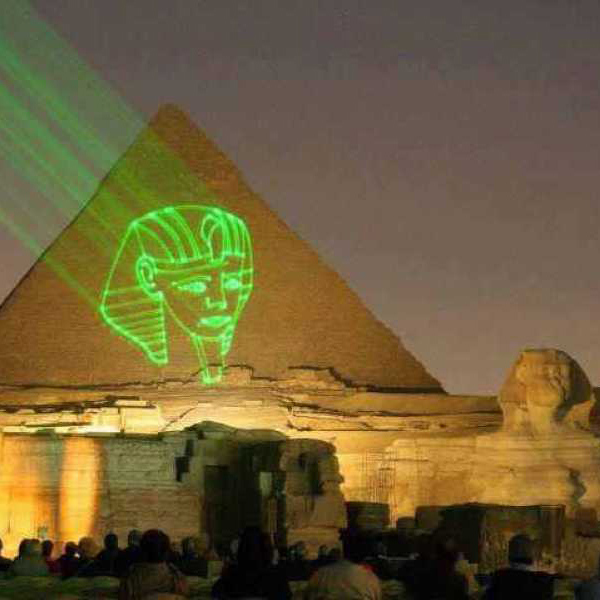 Sound and Light Show at the Pyramids