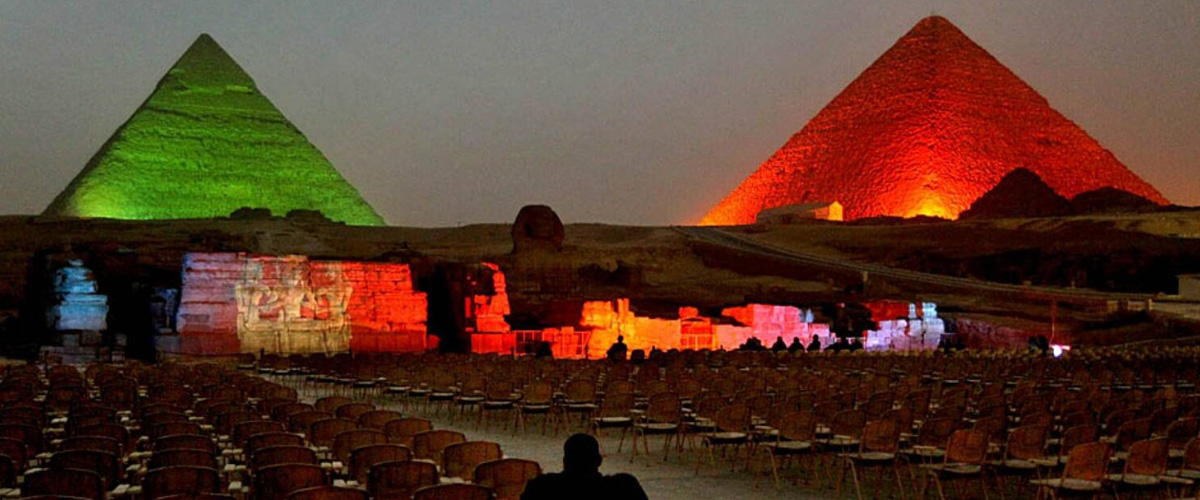 Sound and Light Show at the Pyramids